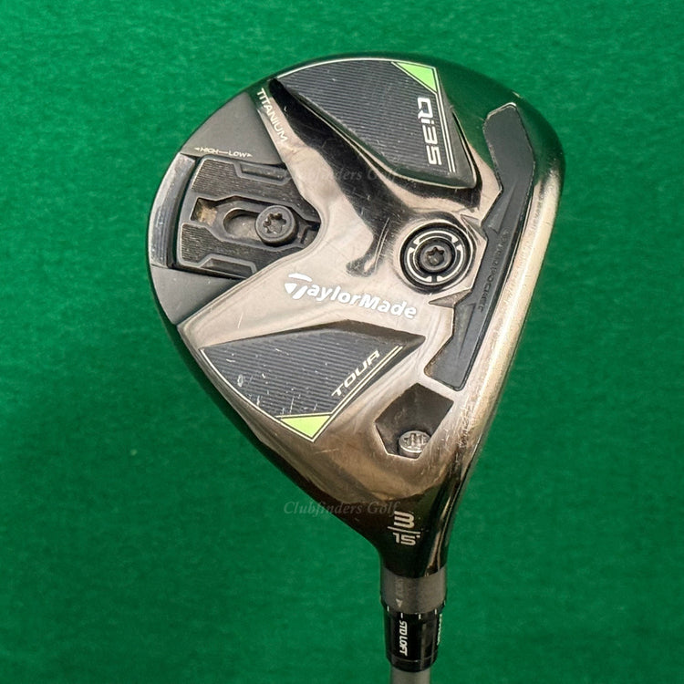 TaylorMade Qi35 Tour 15° Fairway Wood 3 Fujikura Air Speeder 50-R Regular