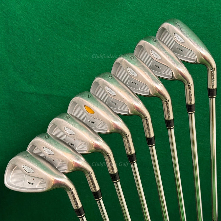 TaylorMade RAC OS 3-PW Iron Set Factory T-Step Ultralite 90g Steel Stiff