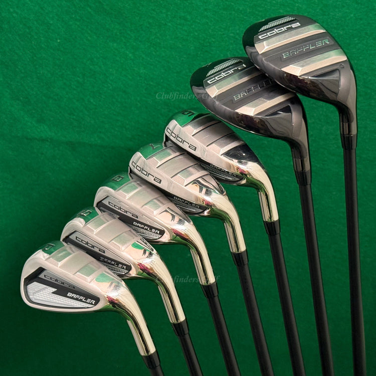 Cobra 2025 Baffler Combo 4H,5H, 6-GW Iron Set Ultralite 45 Graphite Seniors w/HC