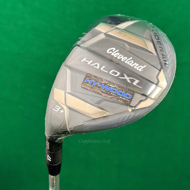 NEW LH Cleveland Launcher Halo XL 17° 3+ Hy-Wood Ascent 40-R Regular w/HC