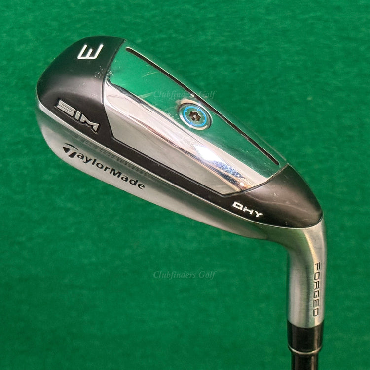 TaylorMade SIM DHY Forged Utility 3 Iron Diamana Limited HY 75-S Steel Stiff
