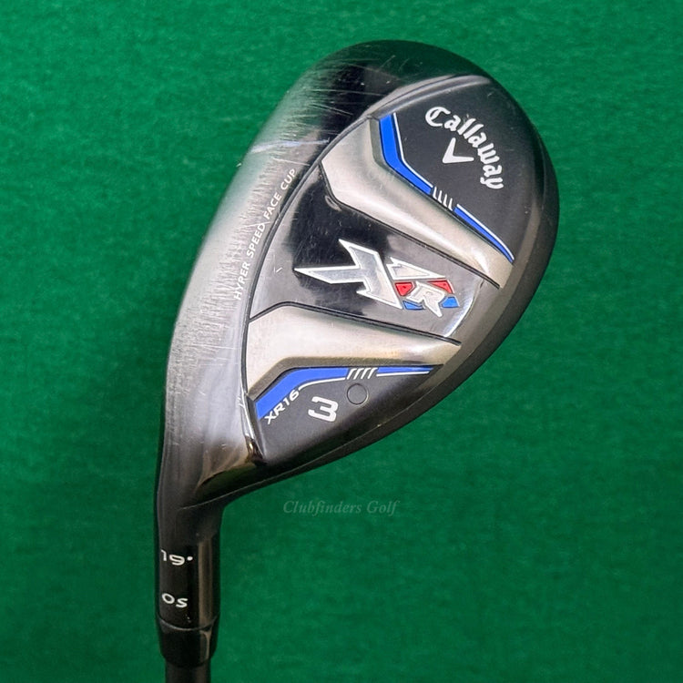 LH Callaway XR16 OS 19° 3 Hybrid Mitsubishi Fubuki AT 55-R Graphite Regular