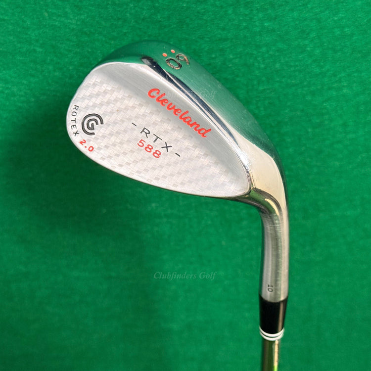 Cleveland RTX 588 Rotex 2.0 60-10 60° Lob Wedge Cleveland Custom Wedge Series