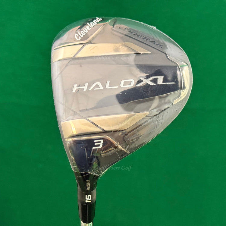 NEW! LH Cleveland Launcher Halo XL 15° Fairway Wood 3 Tensei AV 55 Regular w/HC