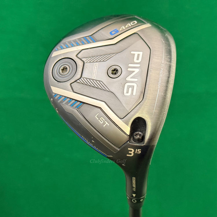 Ping G440 LST 15° Fairway Wood 3 Mitsubishi Tensei 1K Black 65 Stiff w/ HC