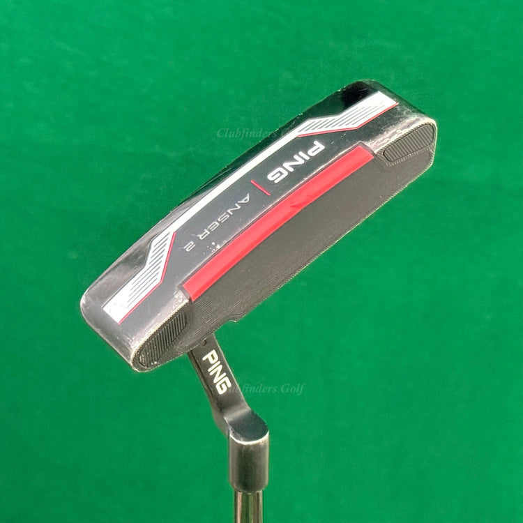 Ping 2021 Anser 2 Black Dot 35" L-Neck Blade Putter Golf Club Karsten w/ HC