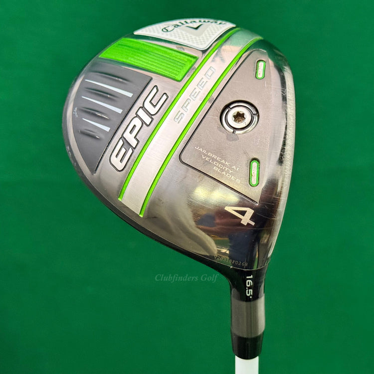 Callaway EPIC SPEED 16.5° Fairway Wood 4 Fujikura Atmos Tour Spec 7X Extra Stiff