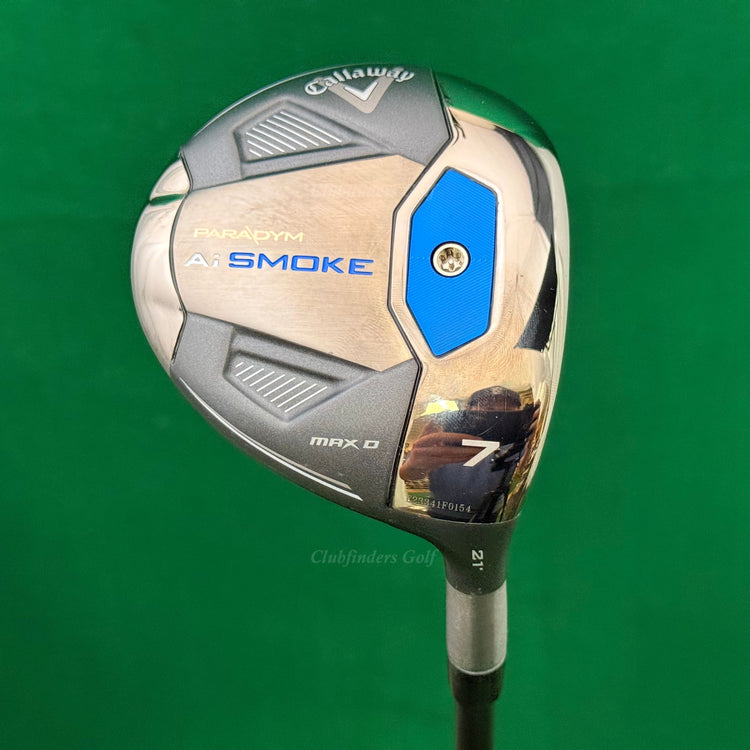 Callaway Paradym Ai Smoke Max D 21° Fairway Wood 7 Cypher Fifty 5.5 Regular