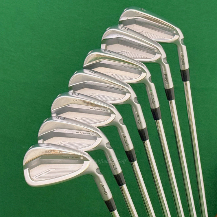 Ping Blueprint S Forged Black Dot 4-PW Iron Set KBS Tour 130 X Steel Extra Stiff