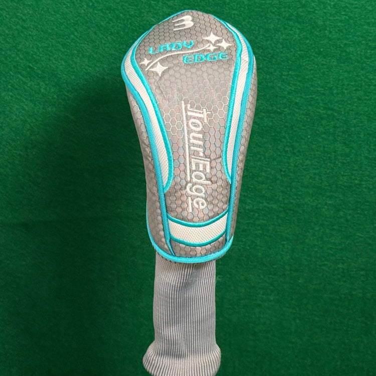 NEW LH Lady Tour Edge Lady Edge 3 Fairway Wood Factory Ladies w/ HC