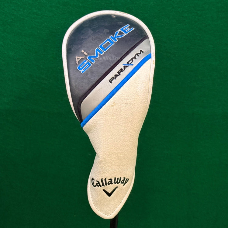 Callaway Paradym Ai Smoke 18° 3 Hybrid Cypher Seventy 6.0 Stiff *DENT* w/HC