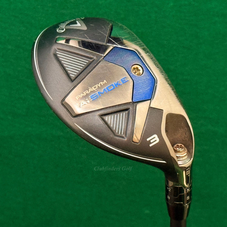 Callaway Paradym Ai Smoke 18° 3 Hybrid Cypher Seventy 6.0 Stiff *DENT* w/HC