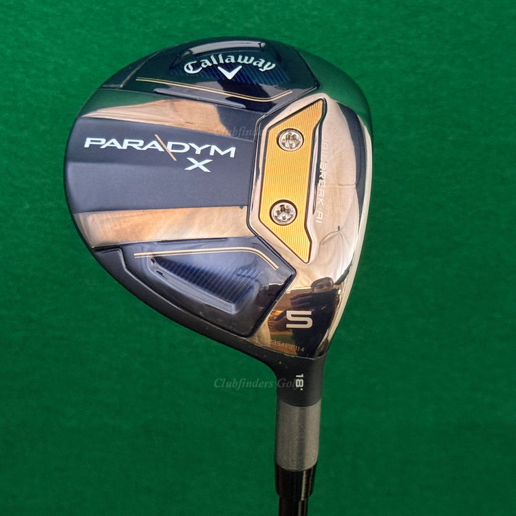 Callaway Paradym X 18° Fairway Wood 5 Tensei Blue AV Series 75FW Extra Stiff