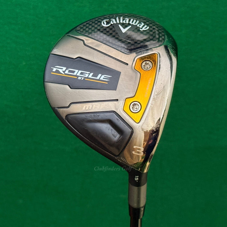 Callaway Rogue ST MAX 15° Fairway Wood 3 Tensei Blue AV Series 75 Stiff *Dent*