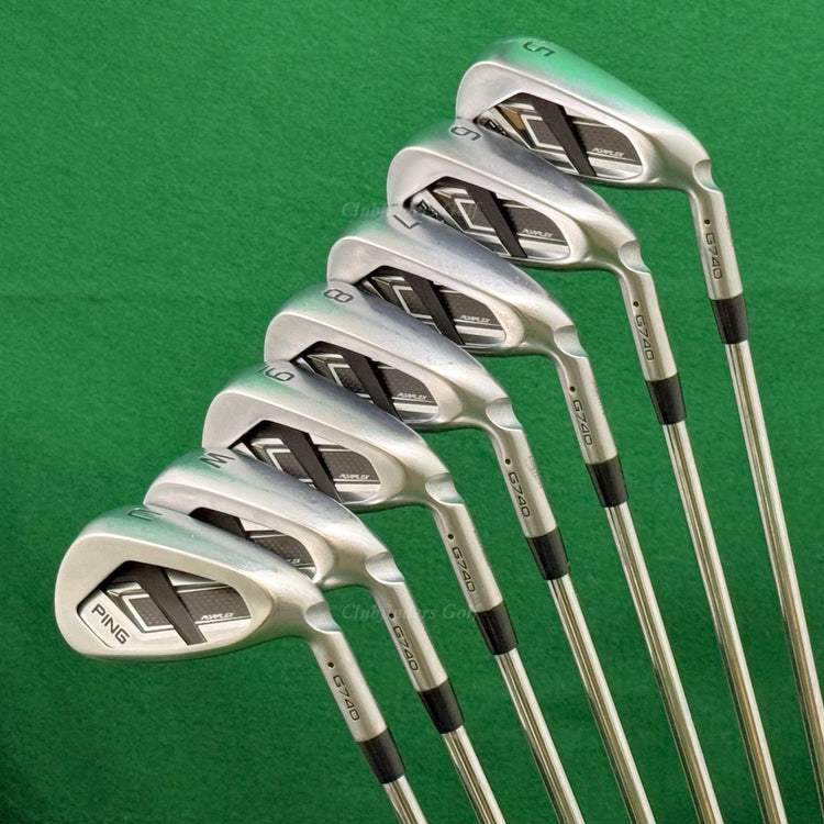 Ping G740 Black Dot 5-UW Iron Set Dynamic Gold MID 100 R300 Steel Regular