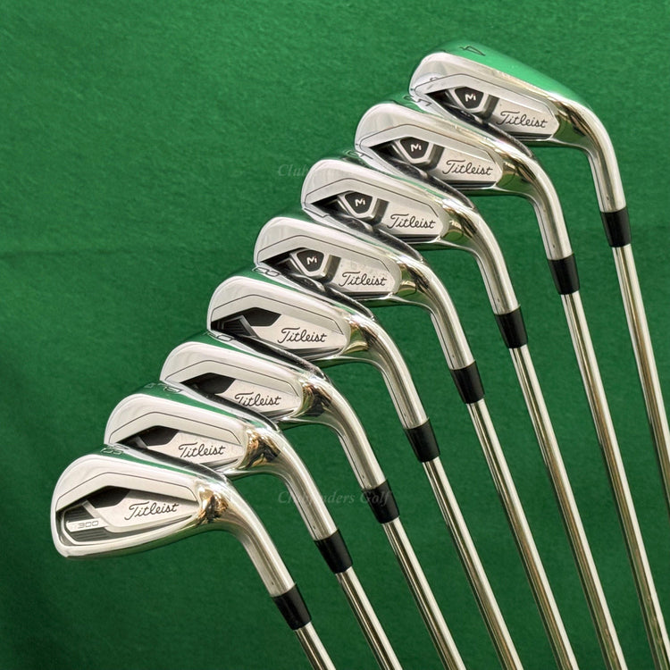 Titleist T300 2021 4-AW Iron Set Oban CT-115 Steel Extra Stiff *Read*