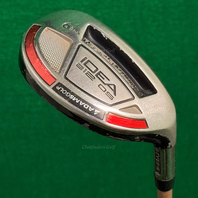 Adams Idea a12 OS 6 Iron Hybrid Aldila VL Champagne Graphite Regular
