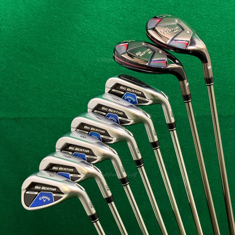 Callaway Big Bertha B21 3H,4H 5-PW Iron Set Elevate 95 VSS/ RCH 65 Regular w/HC