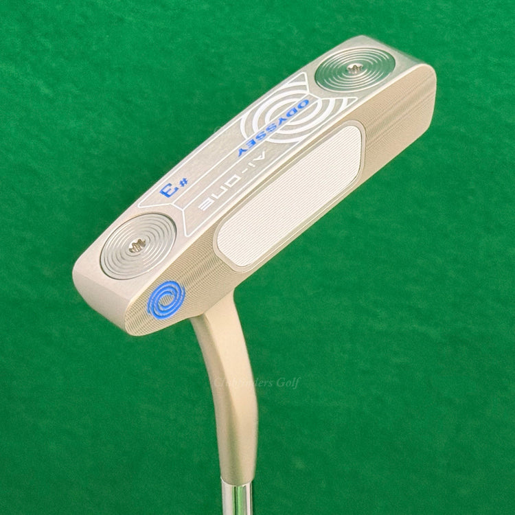 TOUR ISSUE Odyssey Ai-ONE #3 Silver "TC" 35" Flow-Neck Putter SL90 w/ HC