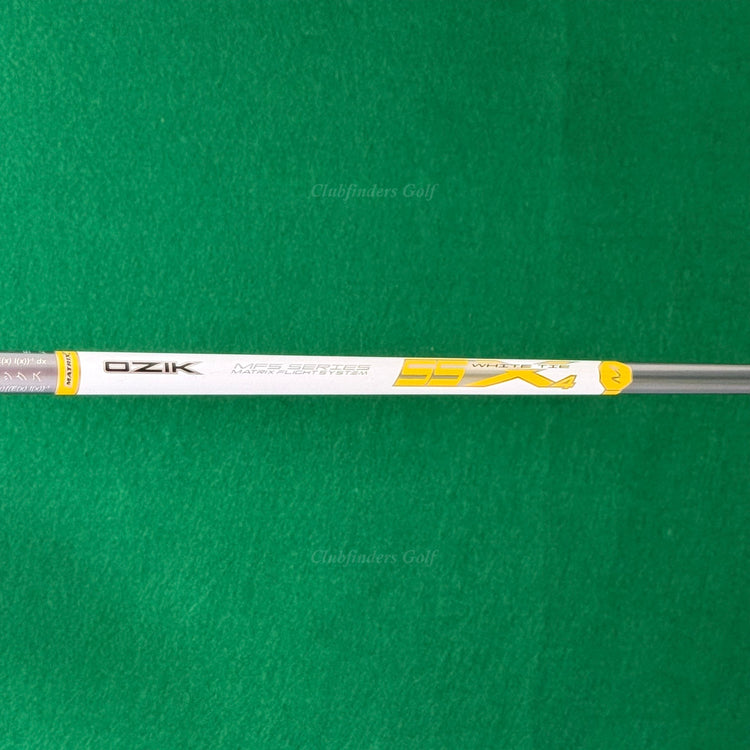 TaylorMade RBZ Black 2018 10.5° Driver Matrix Ozik 55X4 White Tie Seniors w/ HC