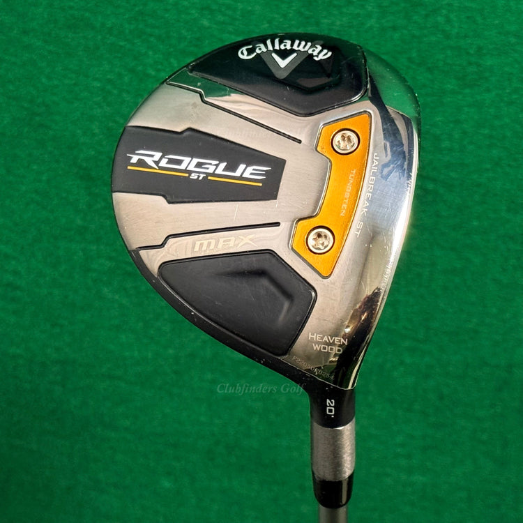 Callaway Rogue ST MAX 20° Fairway Heaven Wood Fujikura Air Speeder 50-A Seniors
