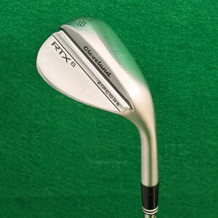 Cleveland RTX6 Zipcore Mid Chrome 58-10 58° Lob Wedge DG Spinner TI Wedge Flex