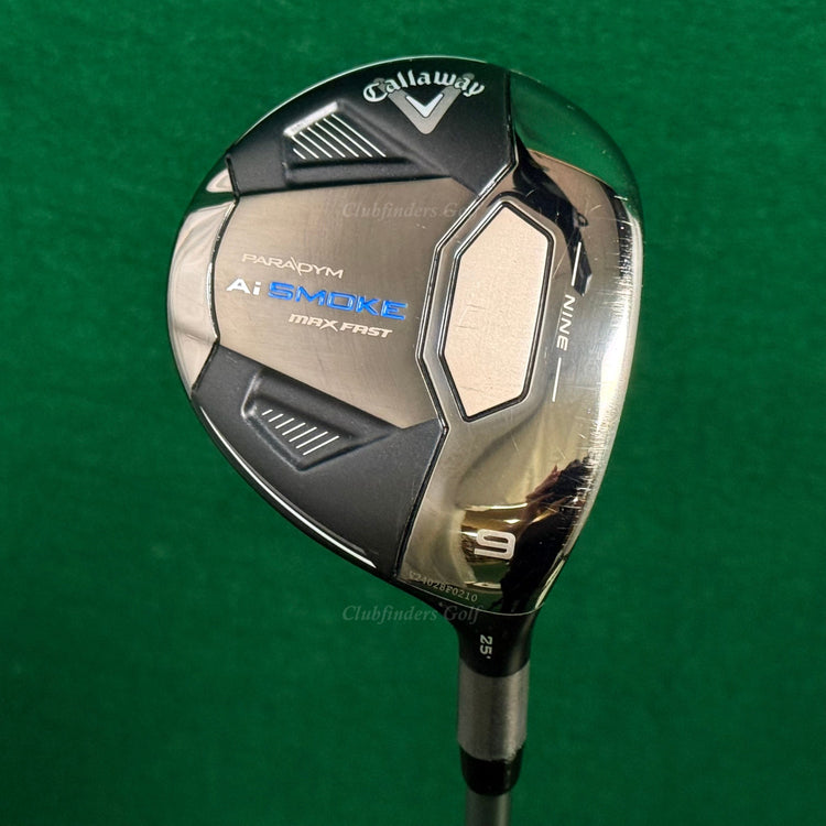 Callaway Paradym Ai Smoke Max Fast 25° Fairway 9 Wood Air Speeder 50-R Regular