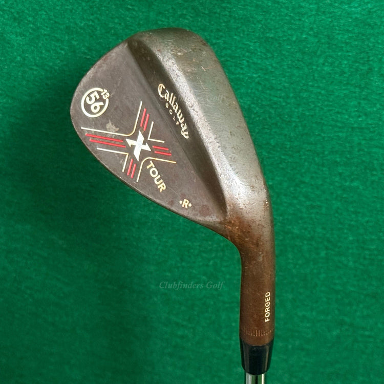 Callaway X Tour Raw 56-13 56° Sand Wedge Stepped Steel Wedge Flex