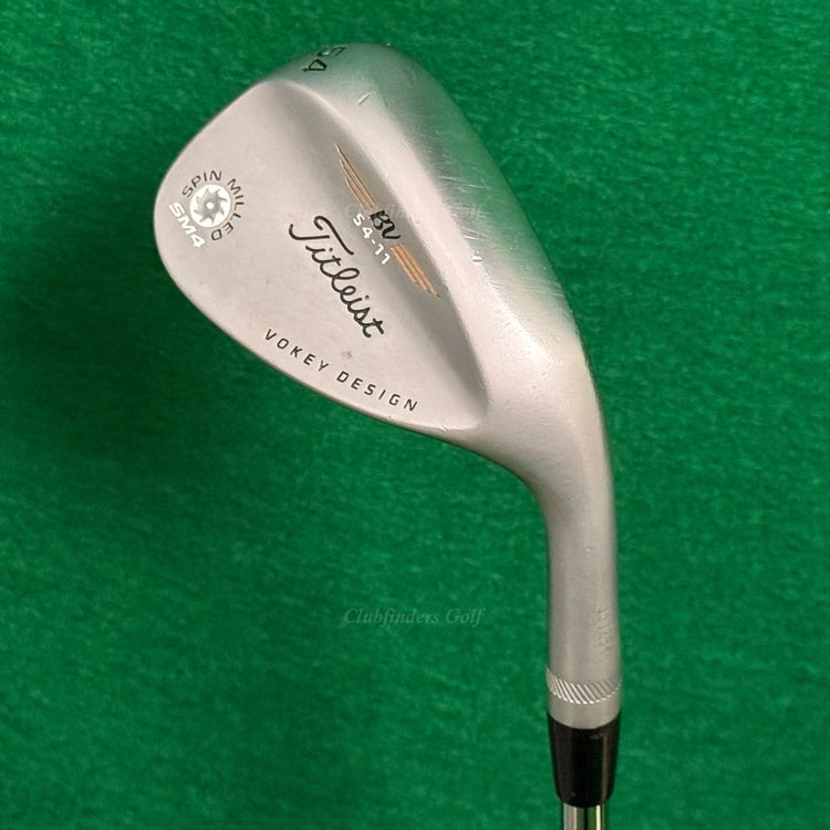 Titleist Vokey SM4 Chrome 54-11 54° Sand Wedge Vokey Design Steel Wedge Flex