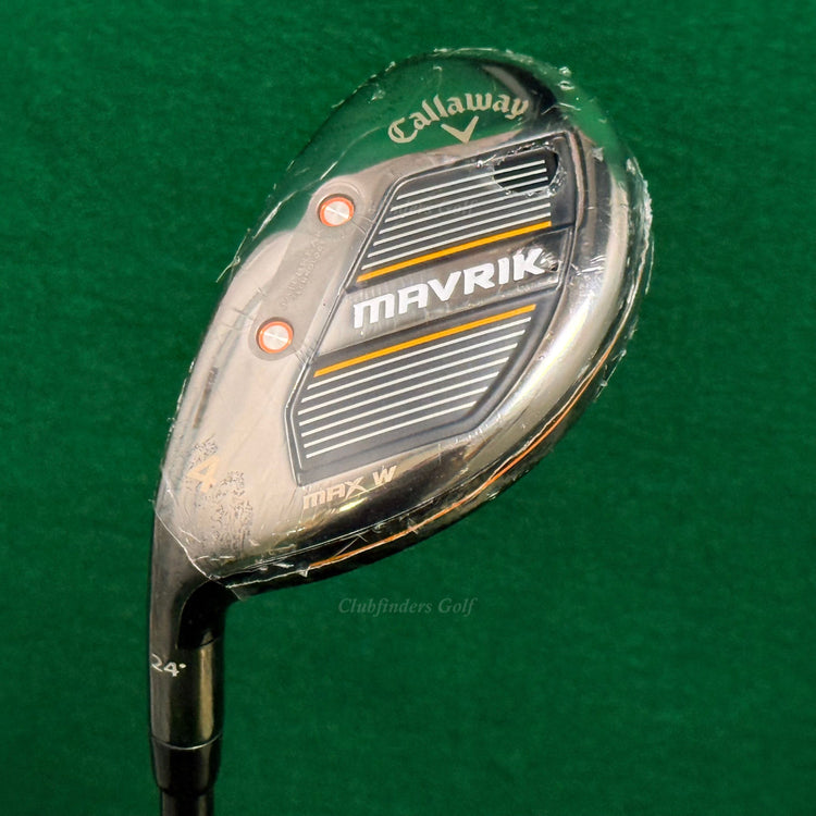 NEW LH Callaway Mavrik Max W 4 Hybrid Ventus TR Red HB 6-R Graphite Regular
