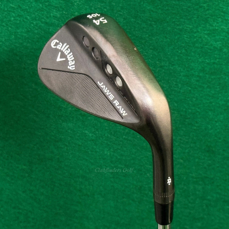Callaway Jaws Raw Black Plasma 54-10S 54° Sand Wedge Dynamic Gold S200 Stiff