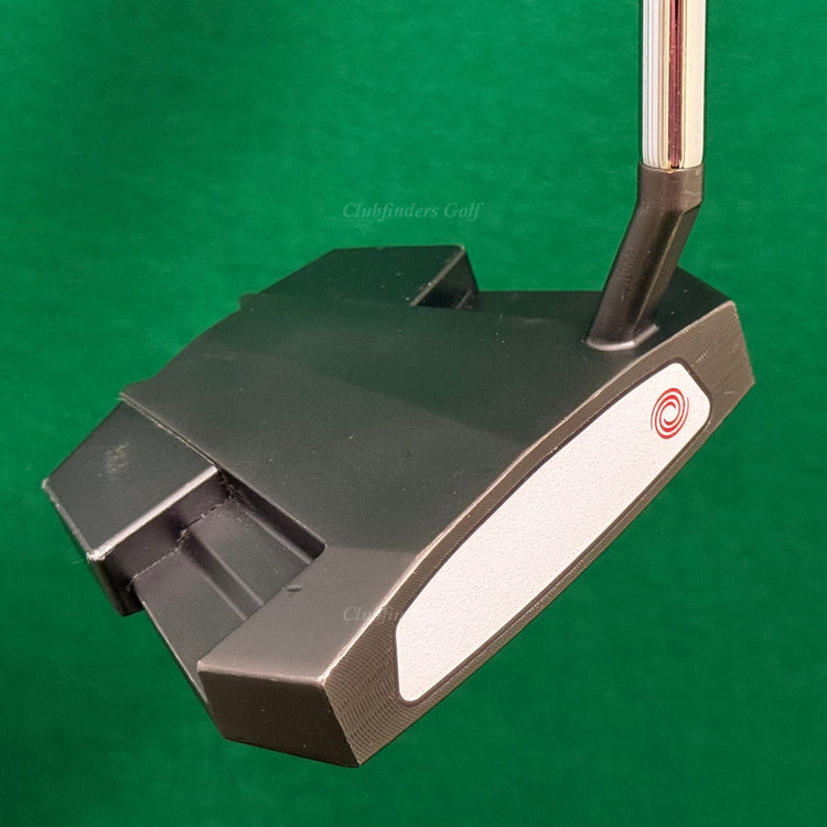 Odyssey Eleven S 35" Slant-Neck Mallet Putter Golf Club w/ Stroke Lab Red