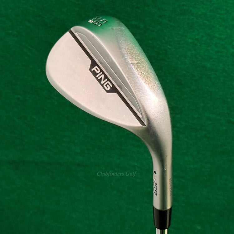 Ping S159 Chrome Black Dot 58-H8 58° Lob Wedge Dynamic Gold S200 Steel Stiff