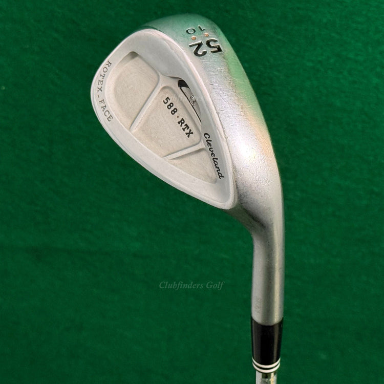 Cleveland 588 RTX Rotex Face Satin Chrome 52-10 52° Gap Wedge DG Wedge Flex