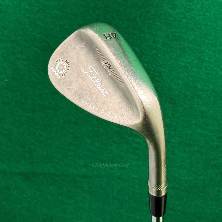 Titleist Vokey SM4 Black Nickel 48-10 48° Pitching Wedge Vokey Design Wedge Flex