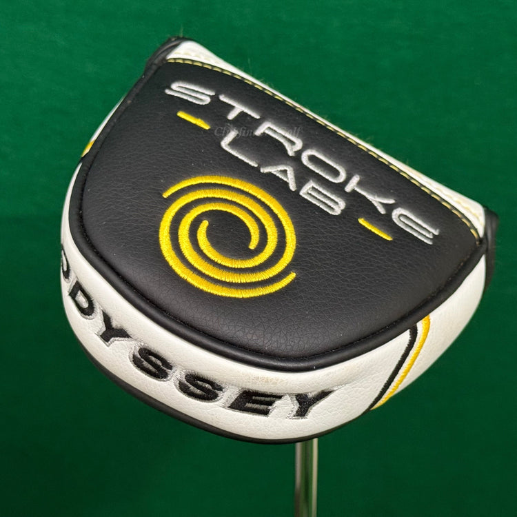 Odyssey Stroke Lab V-Line 34" Double-Bend Mallet Putter Golf Club w/ HC