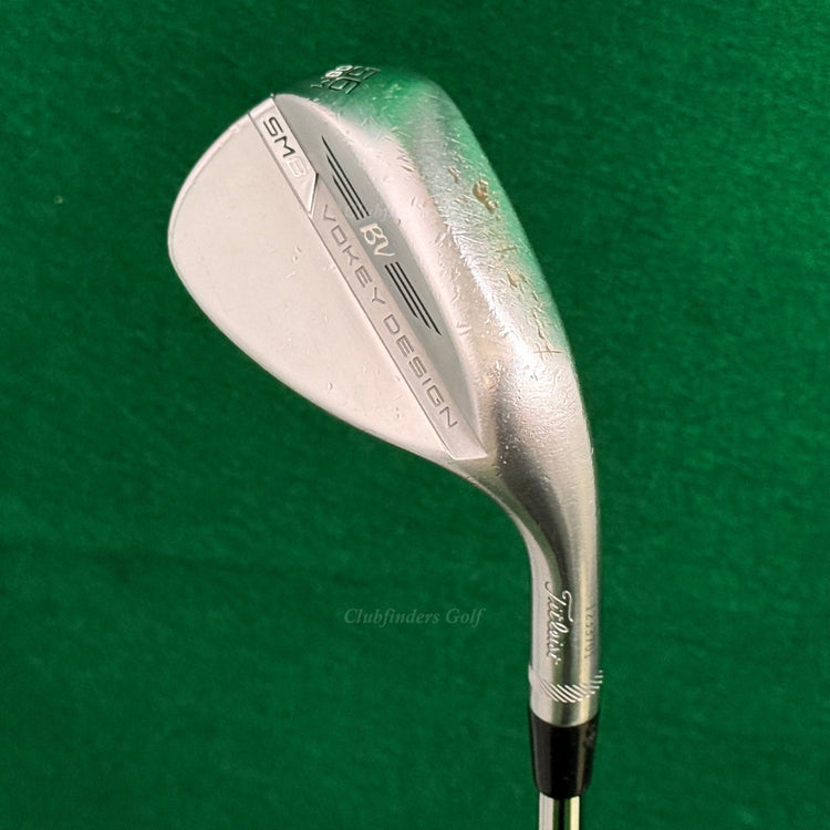 Titleist Vokey SM8 Chrome 56-8M 56° Sand Wedge Stepped Steel Wedge Flex