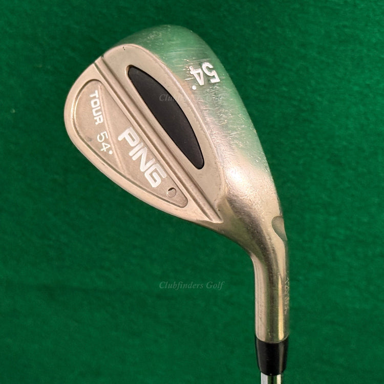 Ping Tour Chrome Black Dot 54° Sand Wedge Stepped Steel Wedge Flex