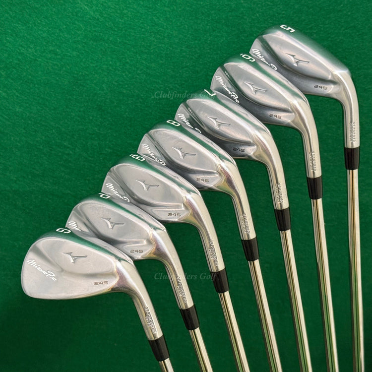 Mizuno Pro 245 Forged 5-GW Iron Set Dynamic Gold 120 S300 Steel Stiff