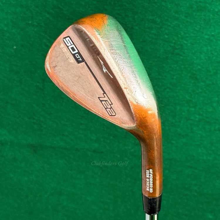 Mizuno T22 Copper 50-7S 50° Gap Wedge Dynamic Gold S400 Tour Issue Steel Stiff