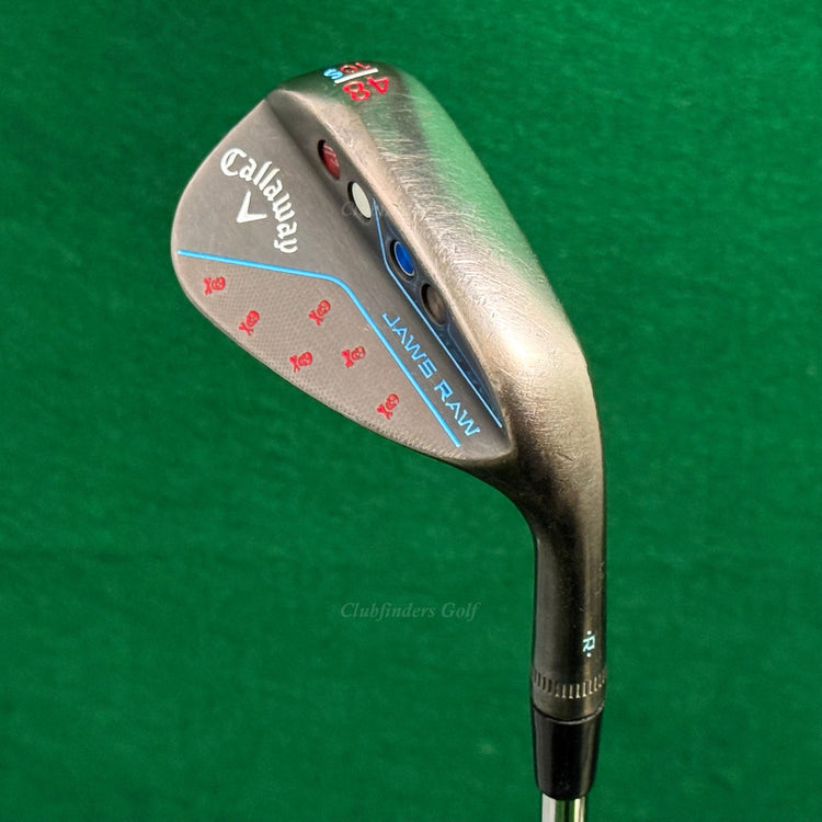 Callaway Jaws Raw Black Plasma 48-10S 48° Pitching Wedge KBS 610 120g Wedge Flex