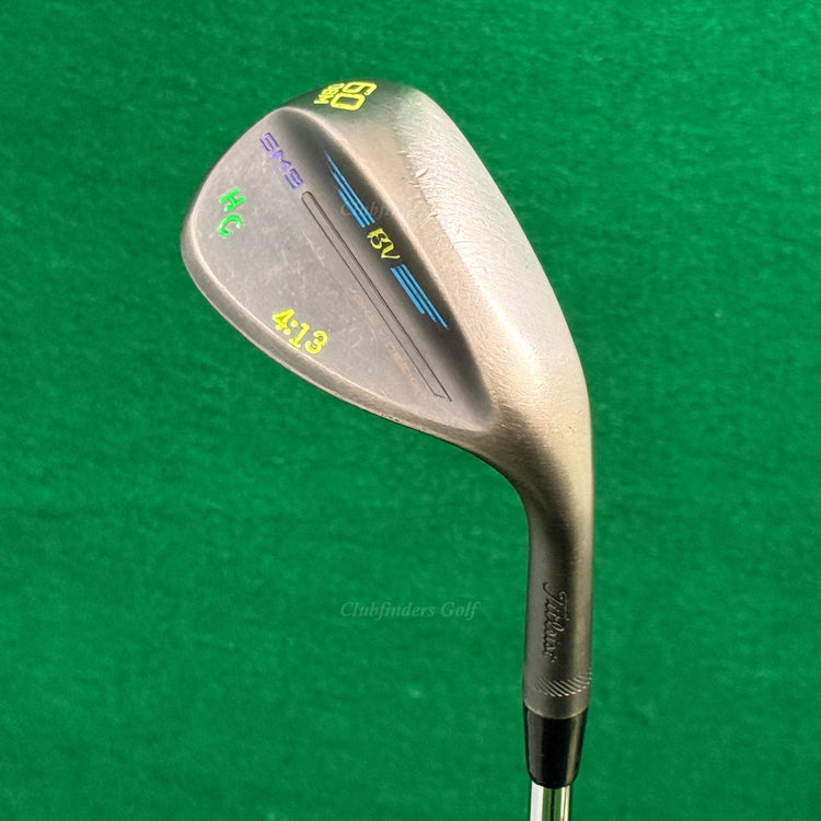 Titleist Vokey SM9 Jet Black 60-8M 60° Lob Wedge Vokey Design Steel Wedge Flex