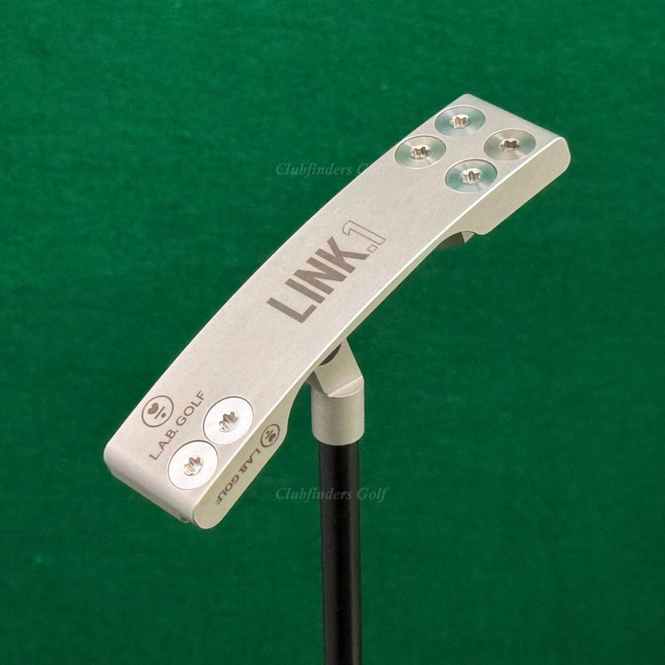 LH LAB Golf 2024 LINK.1 34" CS Blade Putter Matte Black Stepped Steel w/ HC