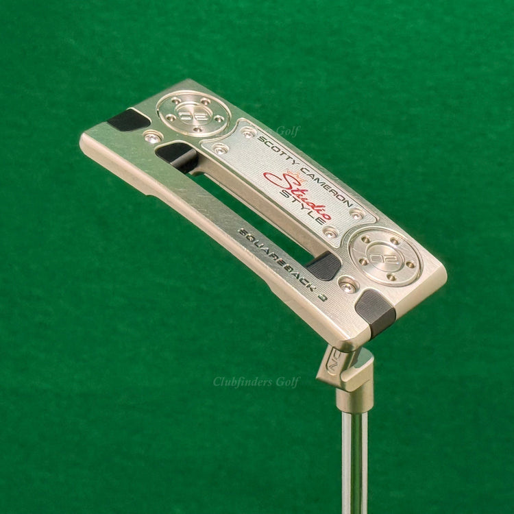 Scotty Cameron Studio Style '25 Squareback 2 35.5" Plumbers Putter Titleist w/HC
