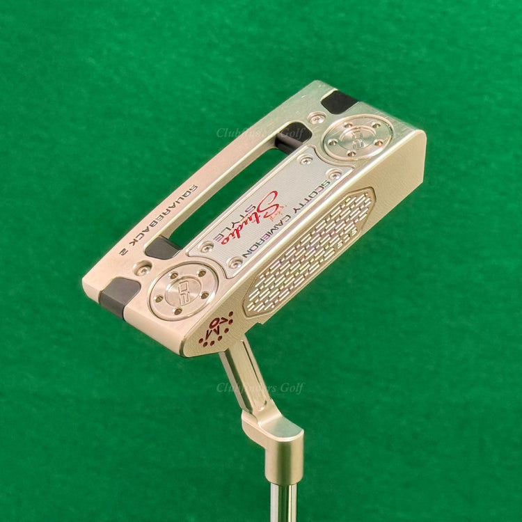 Scotty Cameron Studio Style '25 Squareback 2 35.5" Plumbers Putter Titleist w/HC