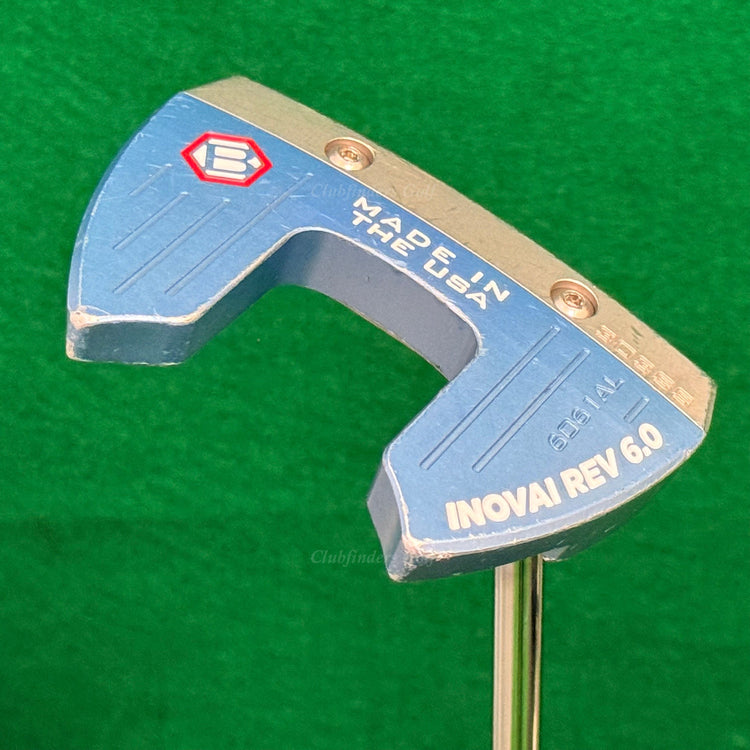 Bettinardi inovai REV 6.0 303SS 34" Slant-Neck Mallet Putter Golf Club