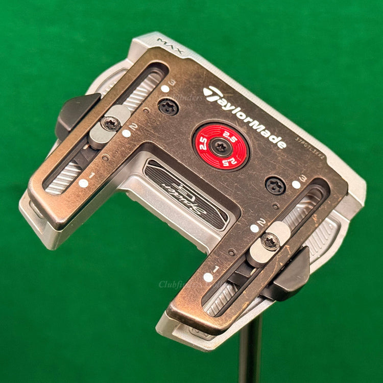 TaylorMade Spider GT MAX 36.5" Single-Bend Mallet Putter KBS w/ HC