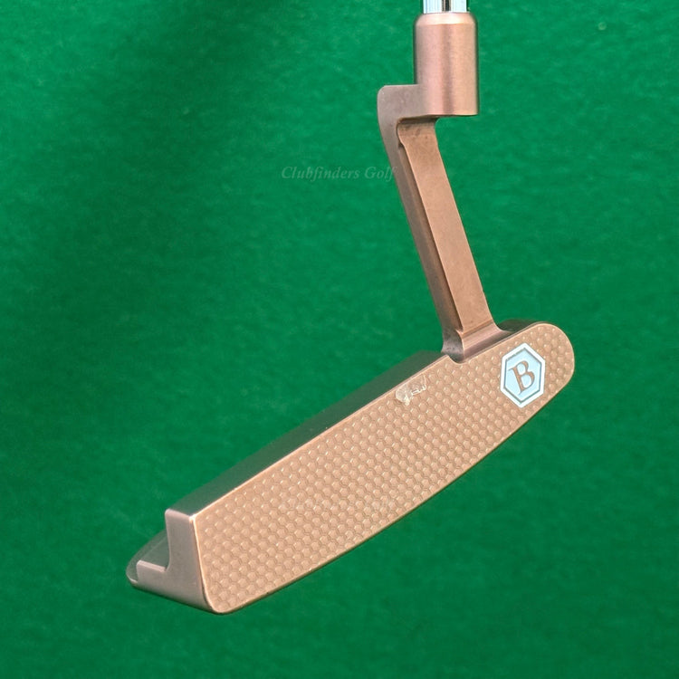 Bettinardi 2023 Queen B #15 Caramel Copper PVD 35.25" Putter Golf Club W/ HC