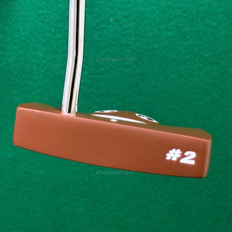 LH InTech Golf #2 Poop Emoji 35" Double-Bend Mallet Putter Golf Club w/ HC
