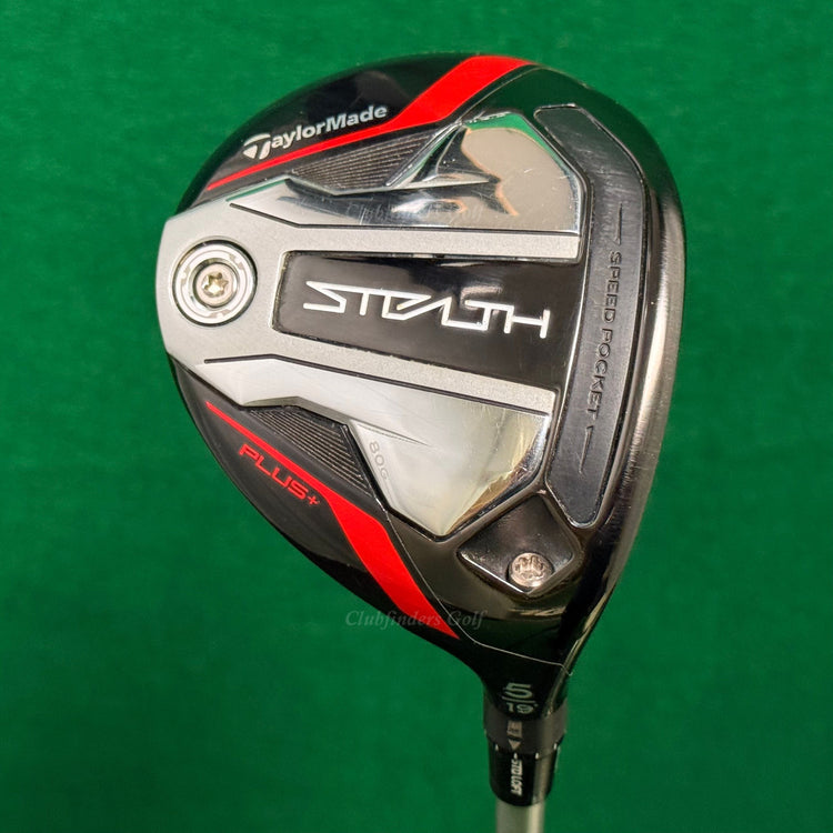 TaylorMade Stealth Plus+ 19° Fairway Wood 5 Aldila Ascent Red 60 Regular